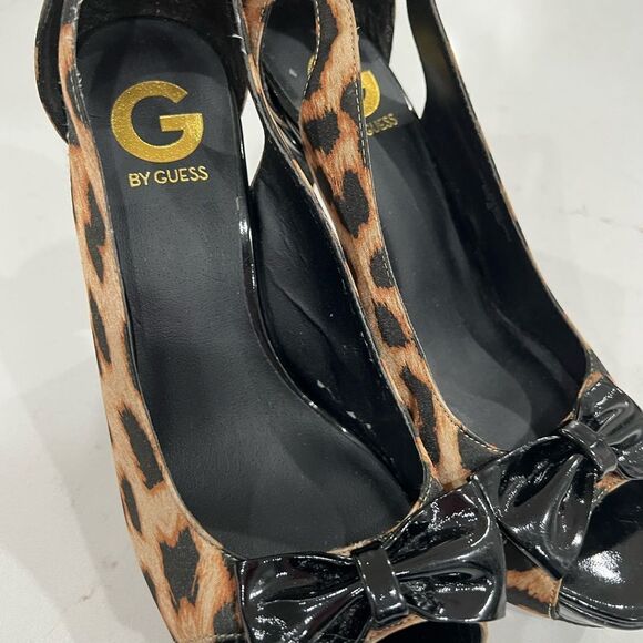 Guess Bow High Heels Leopard - Picture 10 of 14